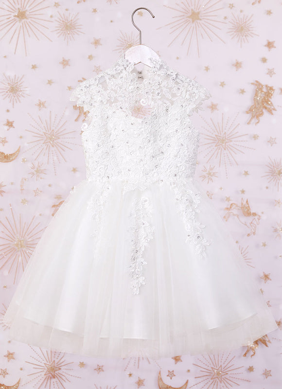 Robe Blanche Ceremonie Pas Cher - gallery 3