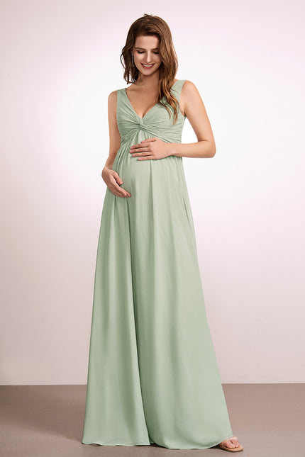 Robe Cérémonie Fluide Maternité - gallery 2