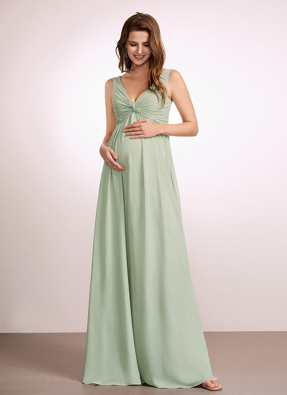 Robe Cérémonie Fluide Maternité - gallery 2