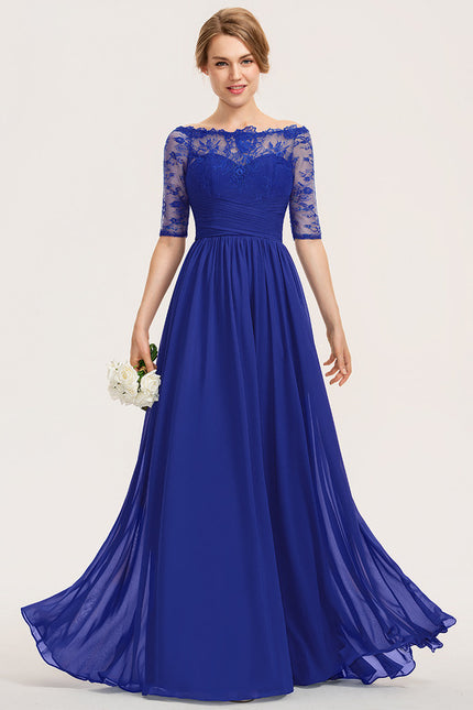 Robe Cérémonie Bleu Majestueux