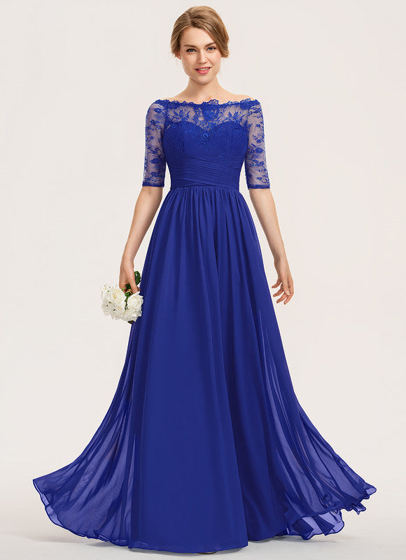 Robe Cérémonie Bleu Majestueux