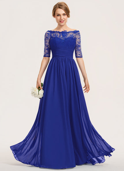 Robe Cérémonie Bleu Majestueux
