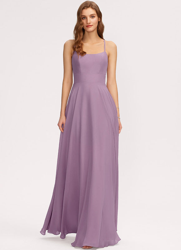 Robe Cérémonie Longue Beige Satinée - gallery 3
