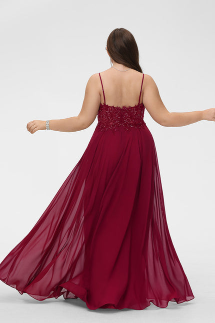 Robe Cérémonie Éclatante Bordeaux - gallery 8