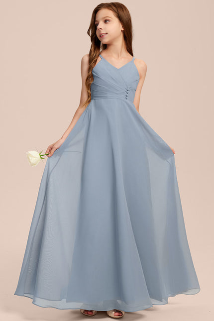 Robe Cérémonie Longue Vert Deau - gallery 1