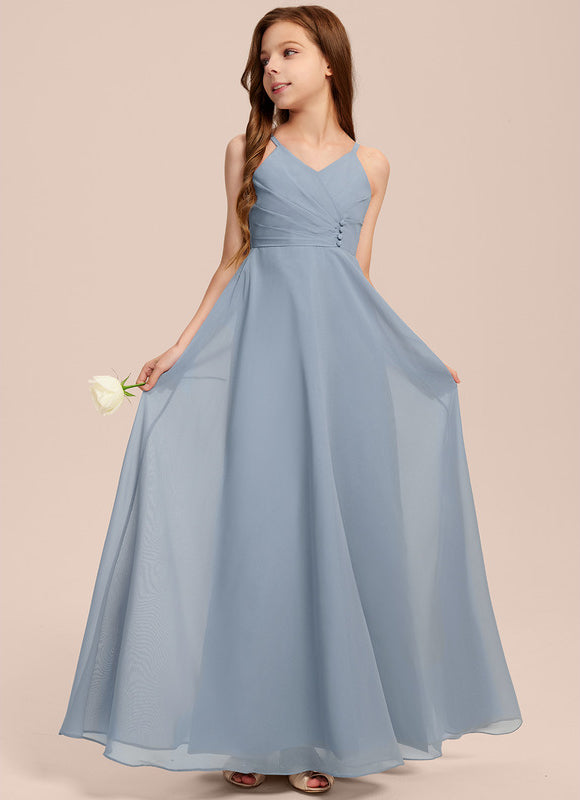 Robe Cérémonie Longue Vert Deau - gallery 1