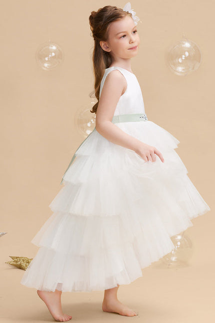 Robe Cérémonie Tulle Éclatante - gallery 1