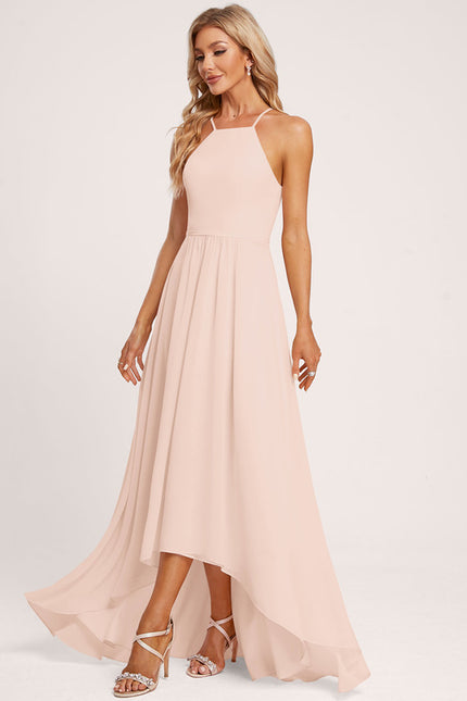 Robe Cérémonie Mousseline Asymétrique - gallery 5