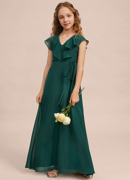 Robe Cérémonie Longue Vert Deau