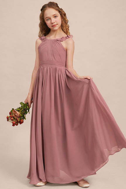 Robe Cérémonie Élégance Florale Rêveuse - gallery 5