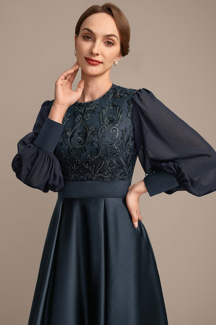 Robe Cérémonie Élégance Sombre - gallery 1