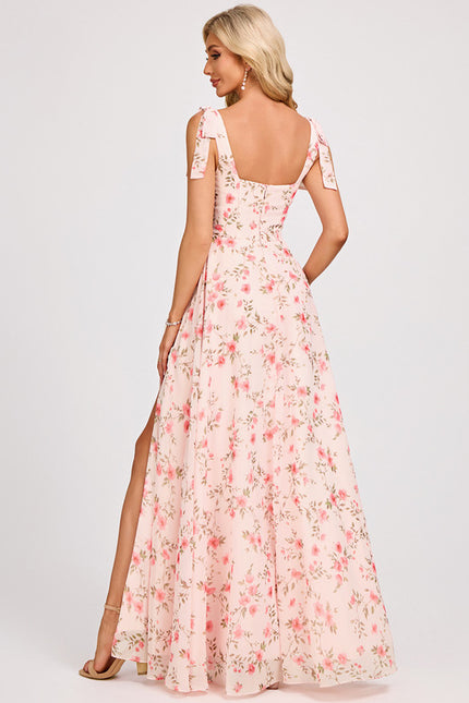 Robe Cérémonie Mousseline Verte - gallery 5