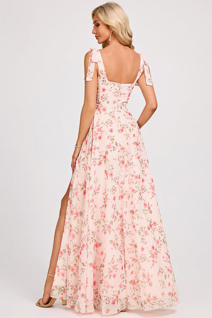 Robe Cérémonie Mousseline Verte - gallery 5