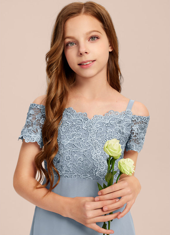 Robe Cérémonie Bleu Céleste Éthéré - gallery 7
