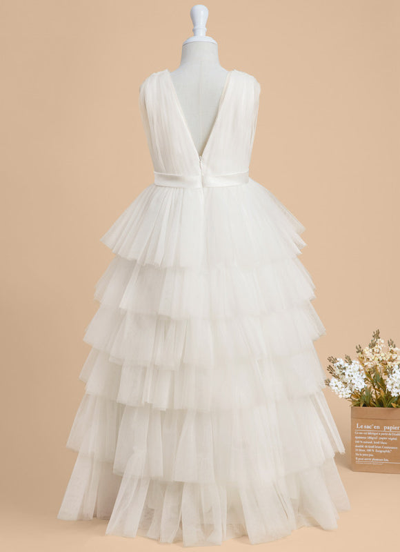 Robe Cérémonie Tulle Volumineuse - gallery 4