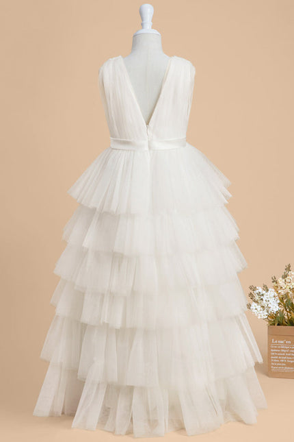 Robe Cérémonie Tulle Volumineuse - gallery 4