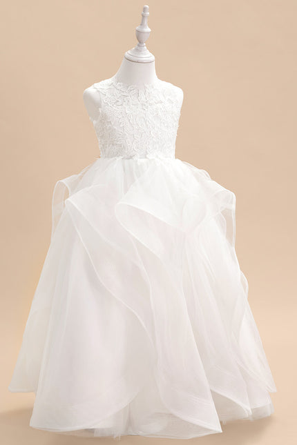 Robe Cérémonie Tulle Ivoire - gallery 1