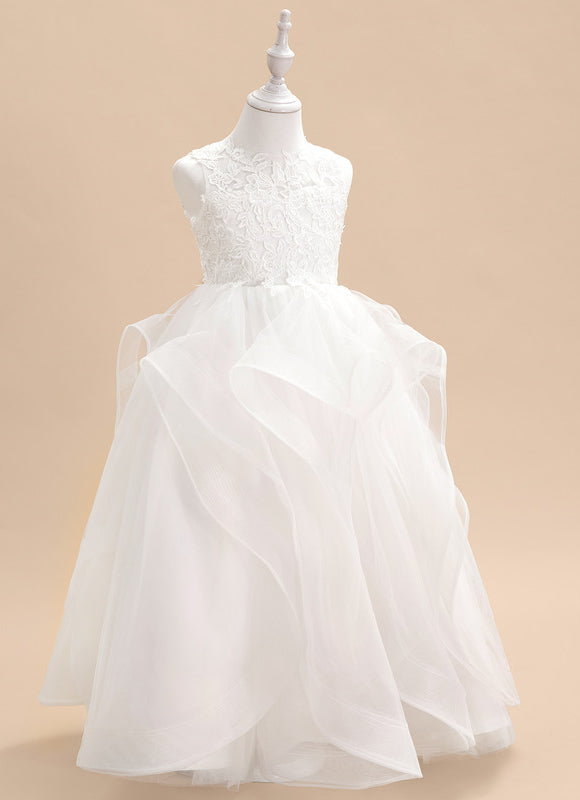 Robe Cérémonie Tulle Ivoire - gallery 1