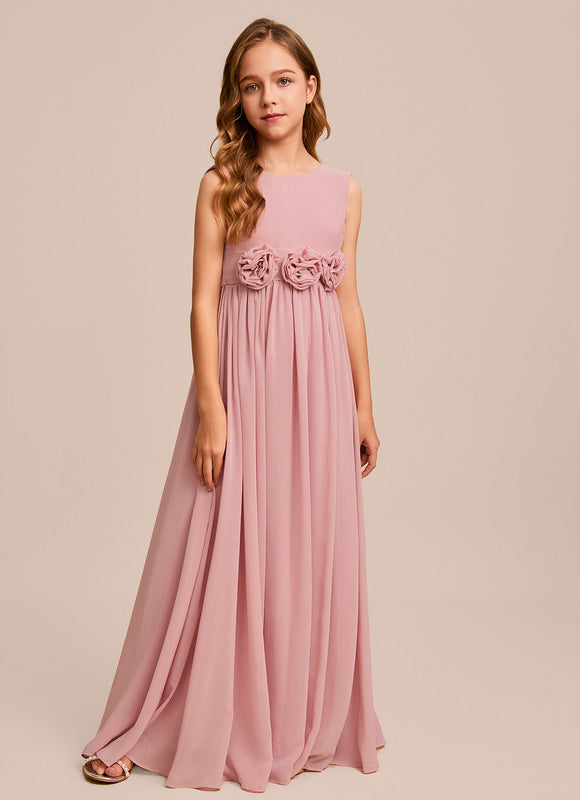 Robe Cérémonie Élégance Florale Rêveuse - gallery 4