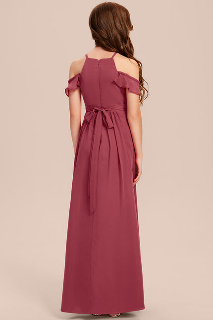 Robe Cérémonie Mousseline Jade - gallery 3