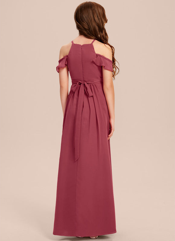 Robe Cérémonie Mousseline Jade - gallery 3