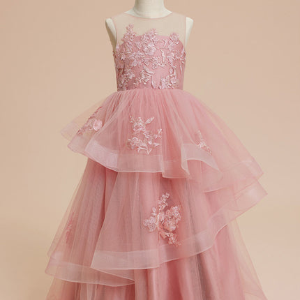 Robe Cérémonie Tulle Ivoire