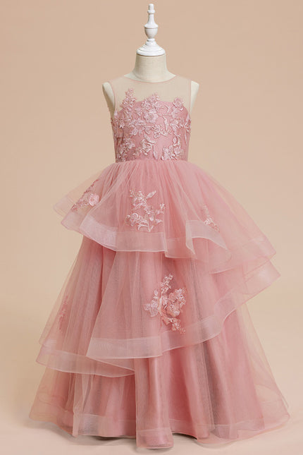 Robe Cérémonie Tulle Ivoire