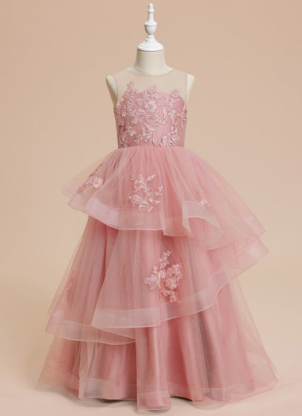 Robe Cérémonie Tulle Ivoire
