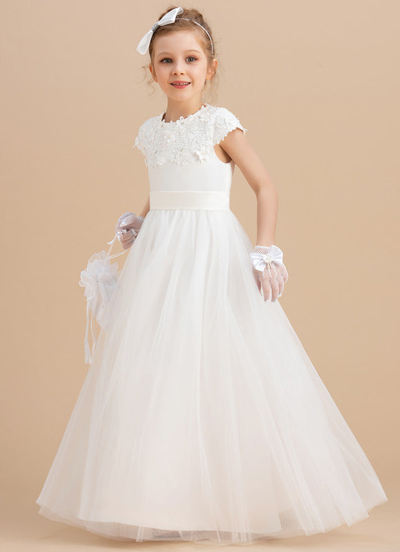 Robe Cérémonie Pureté Élégante - gallery 3