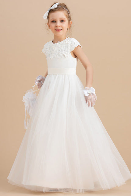 Robe Cérémonie Pureté Élégante - gallery 3