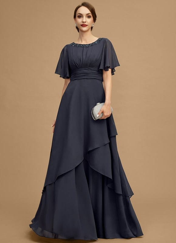Robe Cérémonie Élégance Tissée