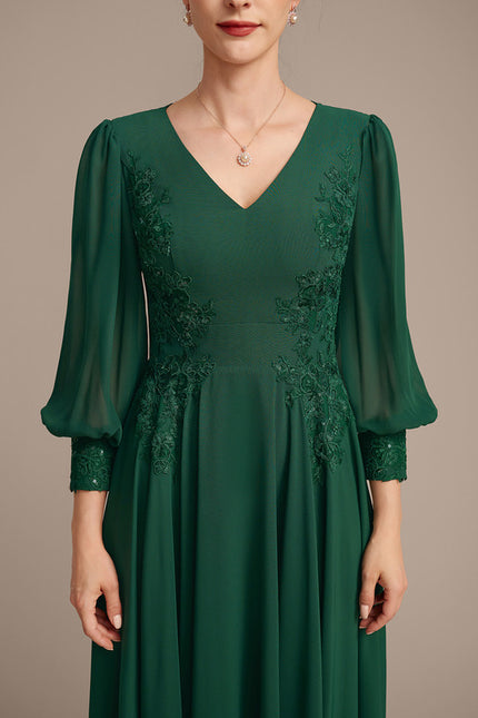 Robe Cérémonie Élégante Dentelle - gallery 6