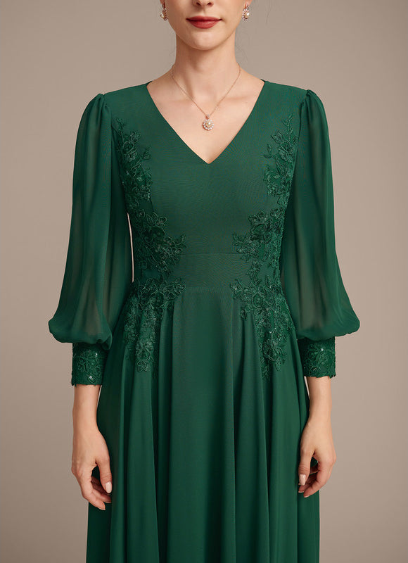 Robe Cérémonie Élégante Dentelle - gallery 6