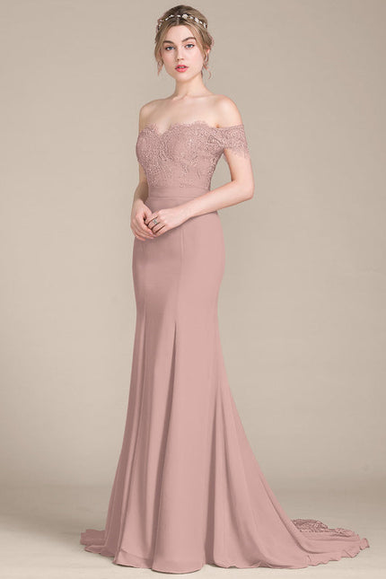Robe Cérémonie Sophistiquée Mousseline - gallery 4