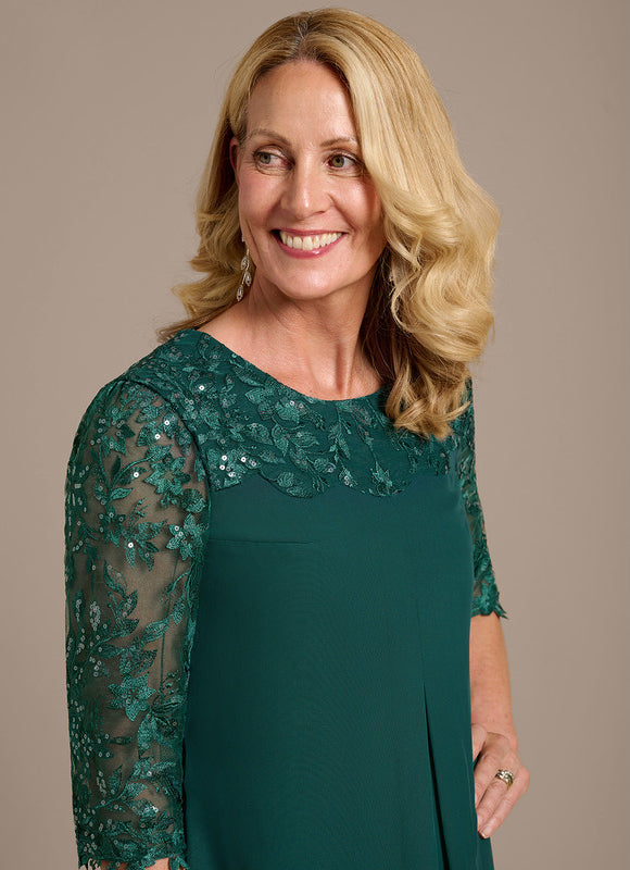 Robe Cérémonie Mère Élégante - gallery 1