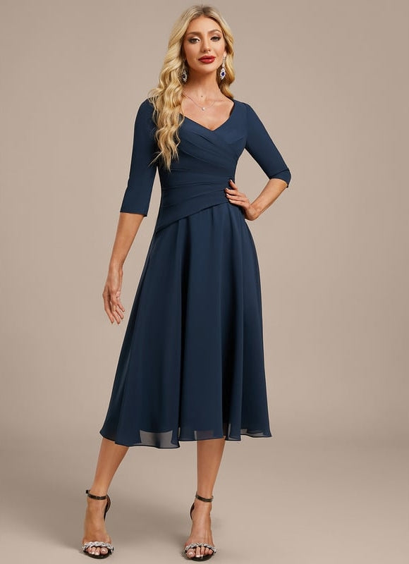 Robe Midi Ceremonie Femme - gallery 4