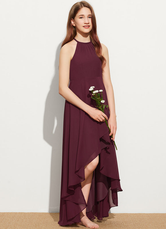 Robe Cérémonie Asymétrique Azur - gallery 3