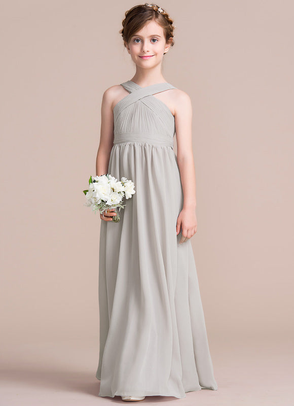 Robe Cérémonie Col V Enfant - gallery 3