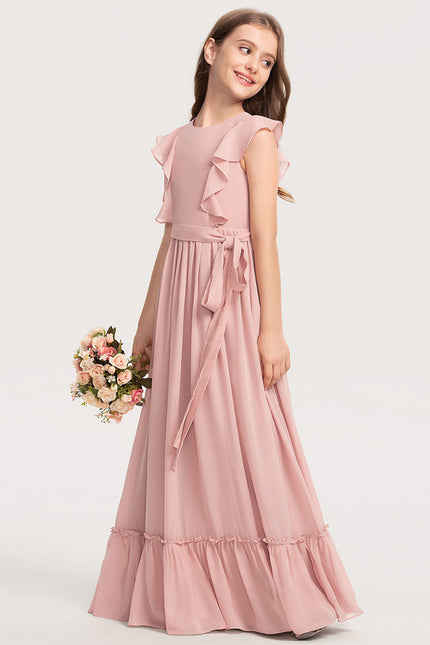 Robe Cérémonie Flottante Enfant - gallery 1