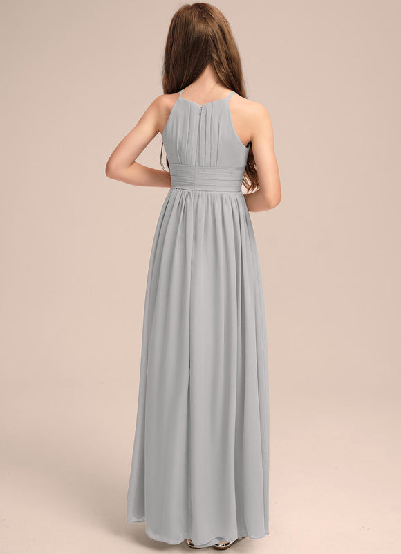 Robe Cérémonie Élégante Poudrée - gallery 1