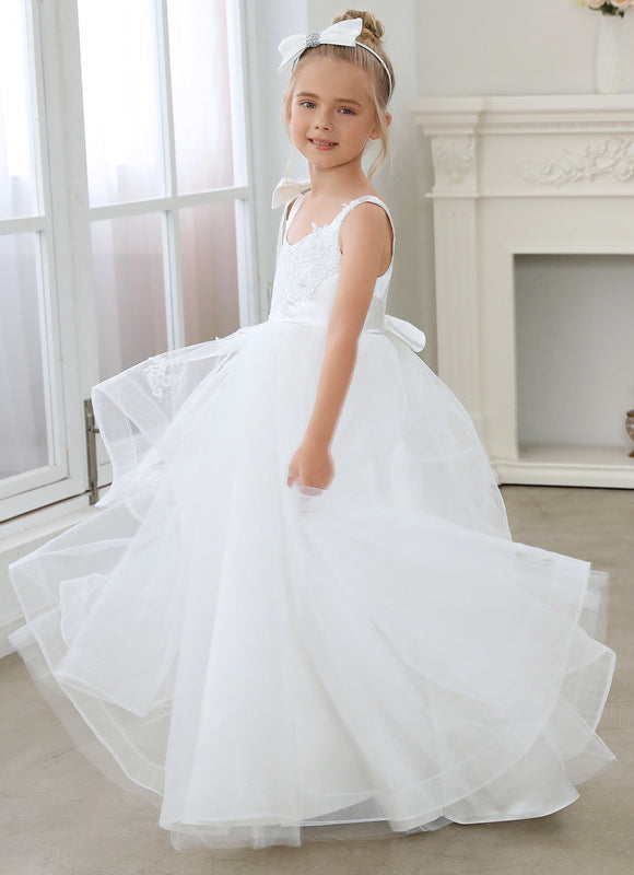 Robe Ceremonie Fille Tulle - gallery 7