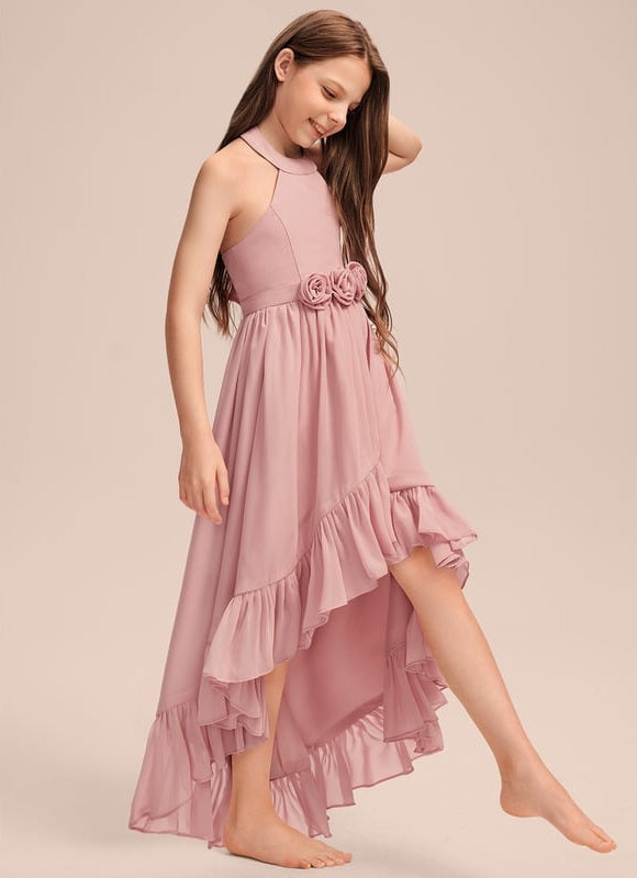 Robe Cérémonie Junior Rosée - gallery 4