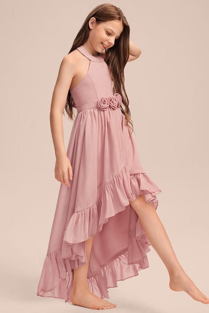 Robe Cérémonie Junior Rosée - gallery 4