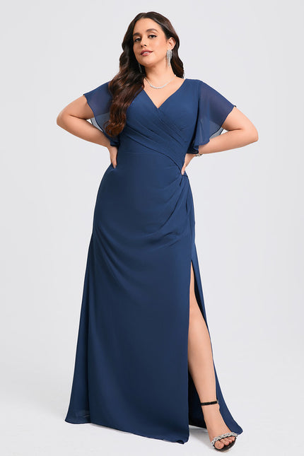 Robe Cérémonie Longue Volants Rose - gallery 9