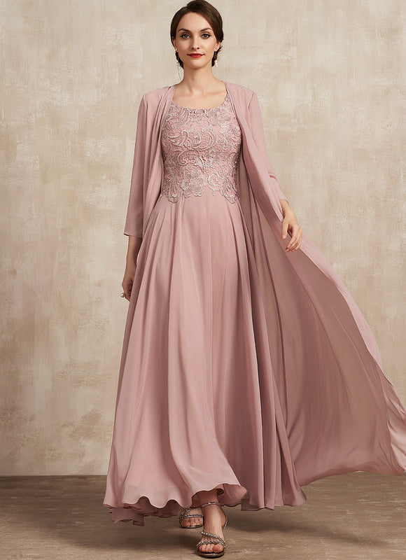 Robe Cérémonie Longue Élégante Bleu - gallery 1