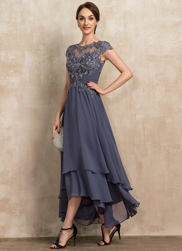 Robe Cérémonie Grise Délicate - gallery 2