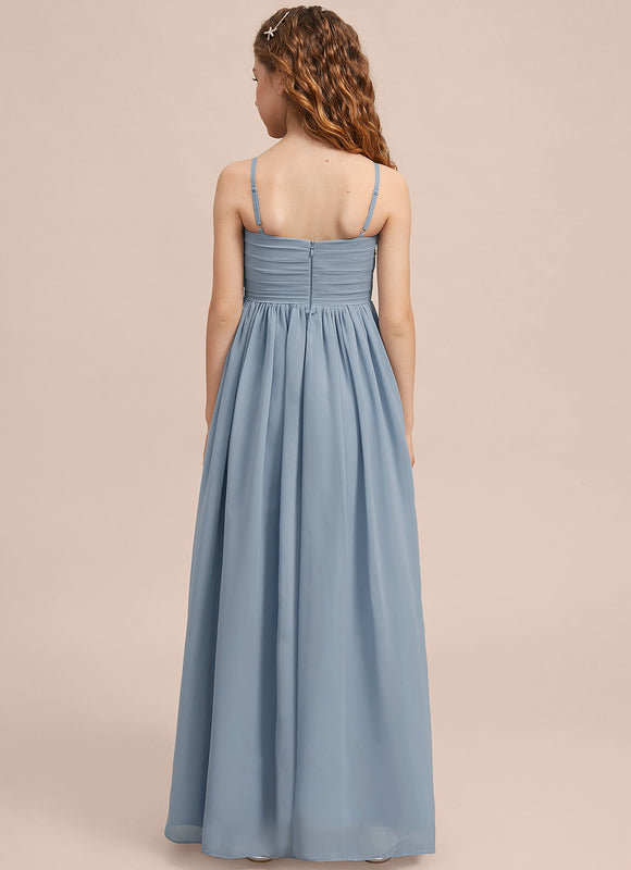 Robe Cérémonie Longue Vert Deau - gallery 7