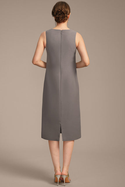 Robe Cérémonie Grise Élégante - gallery 8