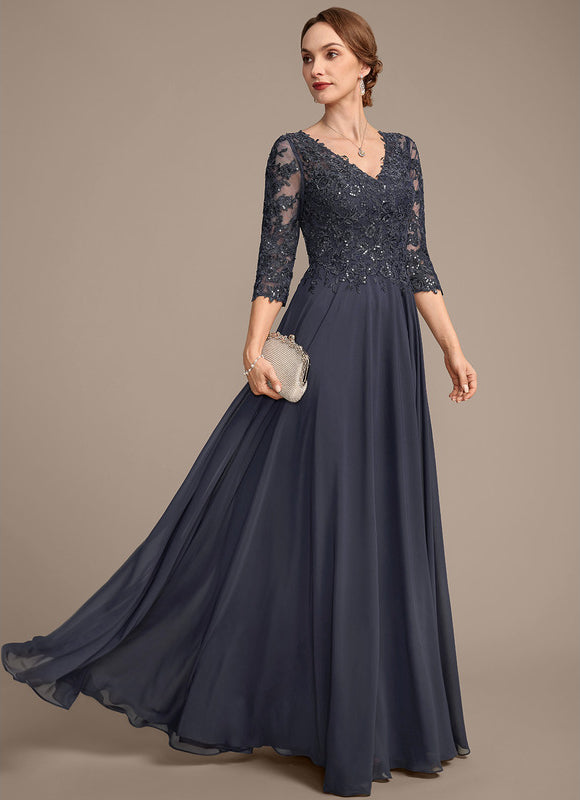 Robe Cérémonie Longue Bleu Royal - gallery 5