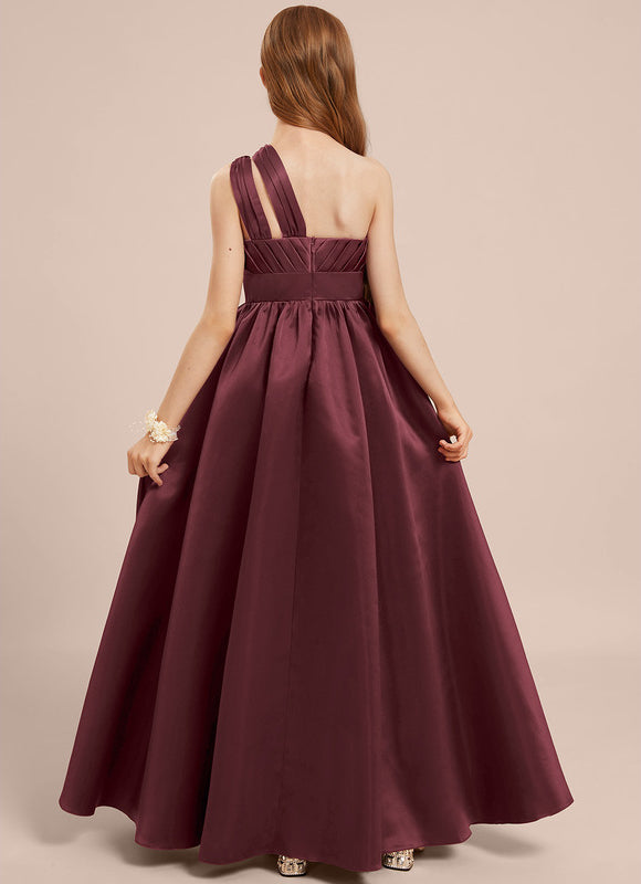 Robe Cérémonie Asymétrique Vert Tendre - gallery 1
